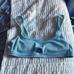 Light Blue Women's swim top